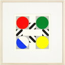菅井 汲 「 crossing 5 」 シルクスクリーン 版画