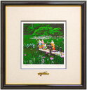 ヒロ ヤマガタ 山形博導 「 日本のエッセンス・嵐山 」 シルクスクリーン 版画 【中古】