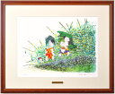 中島 潔 「 夏のいろ 」 リトグラフ 版画