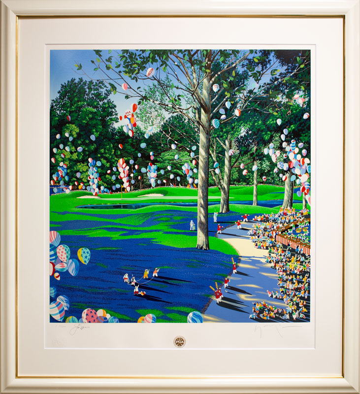 ヒロ・ヤマガタ 山形博導 「 PGA チャンピオンシップ ( 全米ゴルフ選手権 ) 」 シルクスクリーン 版画 ..