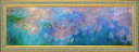 クロード ・ モネ 「 睡蓮、水のエチュードー雲 」 彩美版 ・ シルクスクリーン 手刷り