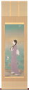 鏑木清方『朝涼』彩美版・シルクスクリーン併用 複製画 掛軸