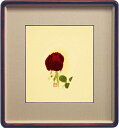 岩橋英遠 「 薔薇 」 散華 木版画【中古】