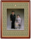 叙勲額 日本製 受賞 記念 高級 写真額 【 四ツ切 】桜材 55タイプ(55-5)