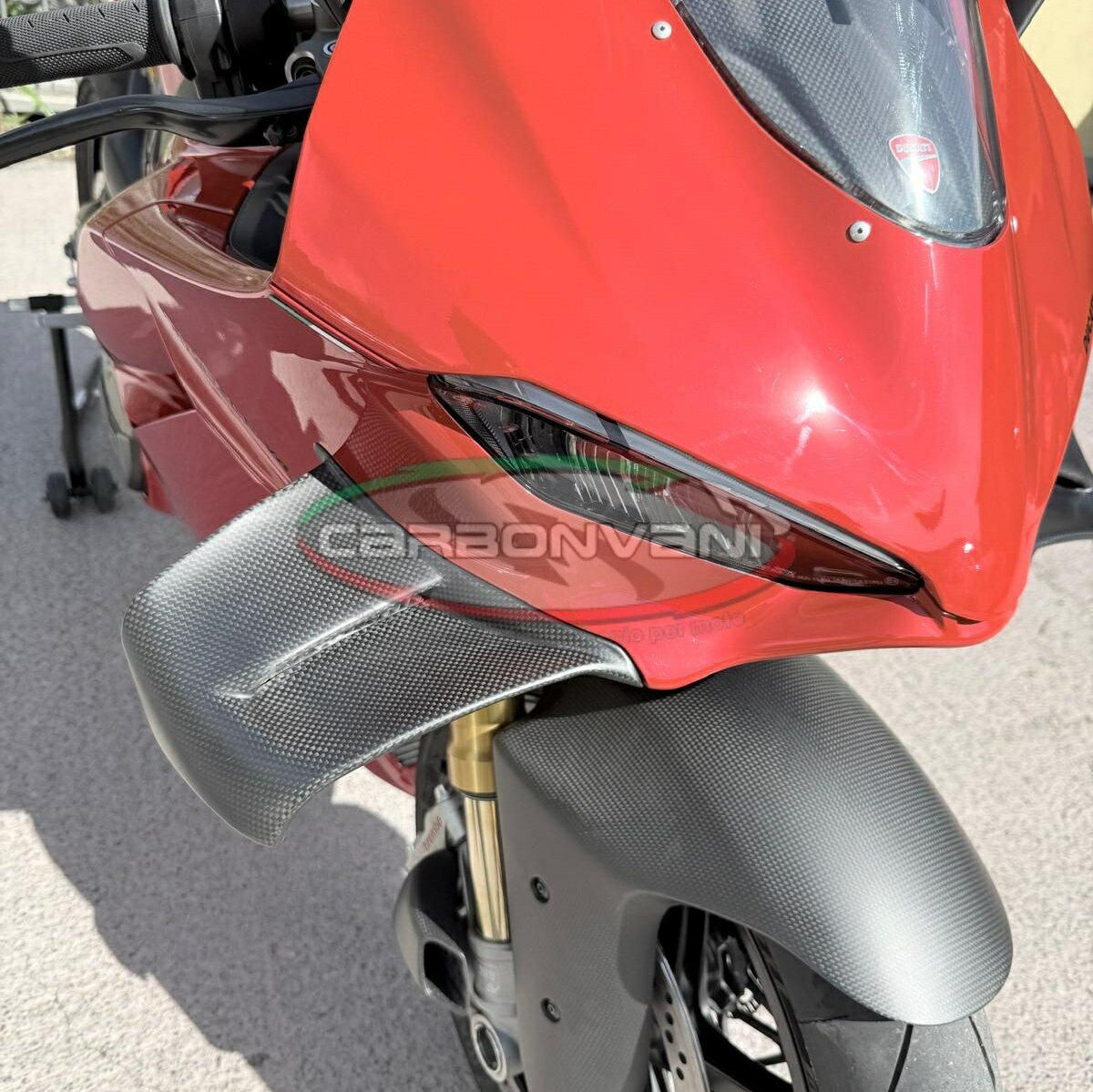 CARBONVANI カーボンバーニ DUCATI V4S 2025 ウイング・キット 左右セット ドゥカティ