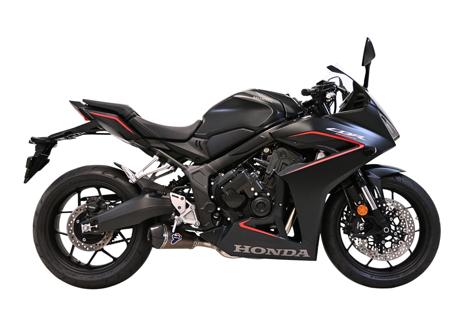 Rakuten - TERMIGNONI:ホンダ CB.CBR650R (20-25) 4X1 EXキット(SUS)+SO01サイレンサー