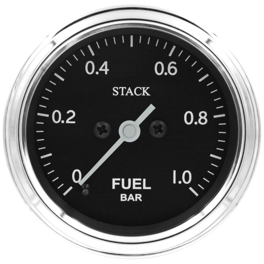 STACK スタック ST3303C 燃圧計 0-1bar クラシック メーター インジケーター