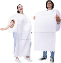 おもしろ コスプレ トイレットペーパー 着ぐるみ 男女兼用 面白い ハロウィン 仮装 面白 コスチューム 忘年会 衣装 メンズ レディース(3)