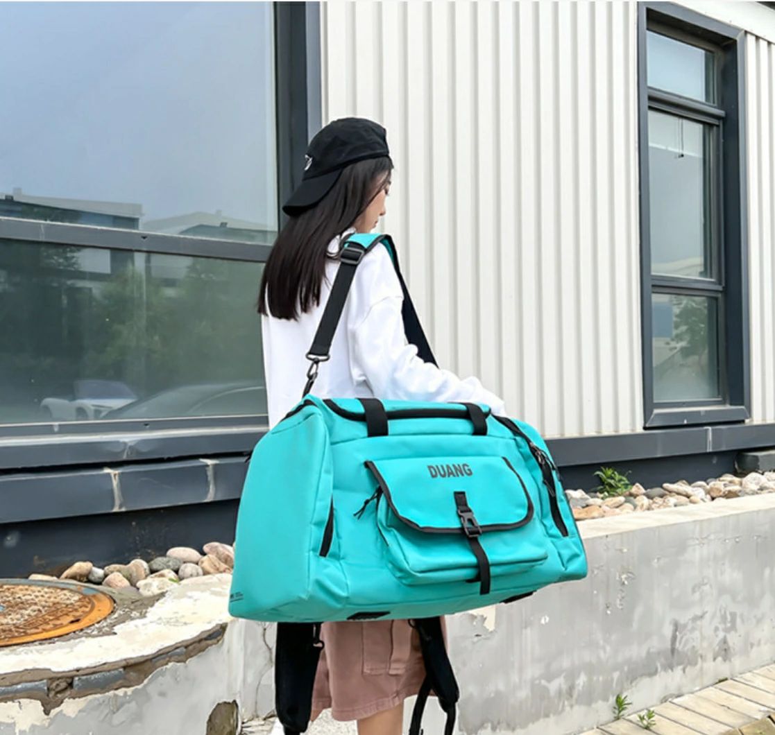 【最大5倍＋100円OFF】ボストンバッグ 60L ダッフルバッグ 4way スポーツバッグ 大容量 リュック ジムバッグ 折りたたみ 旅行バッグ メンズ レディース シュー garude121-10015235 エルラガルデ楽天市場店 サンプル画像3