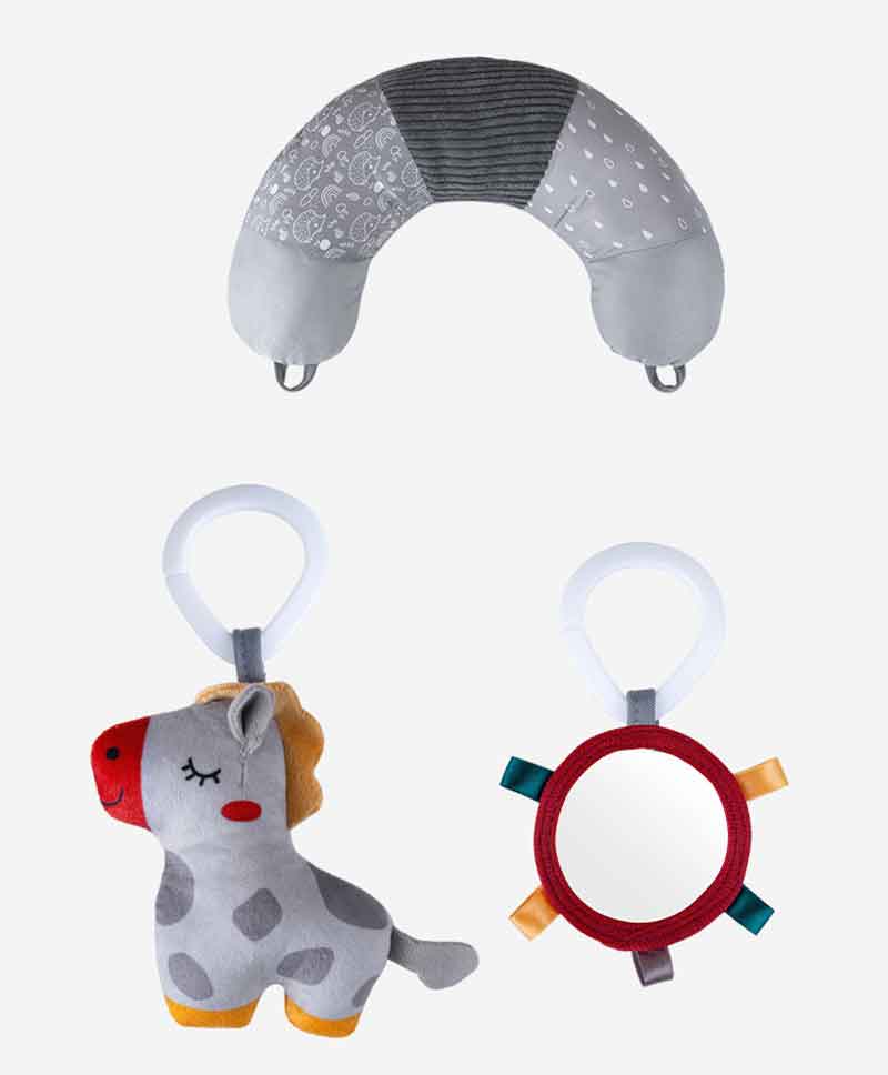 【楽天スーパーSALE 50%OFF】ベビー枕 ベビーまくら 赤ちゃん 枕 横向き ボディーピロー 新生児 ギフト 出産祝い 通気性 絶壁防止 注意を引く/寝かしつけサポート/一緒に遊んで見守り 向き癖防止 クッション付き 分離可能 丸洗い ベビーピロー 丸い頭 赤ちゃん用品 [3]