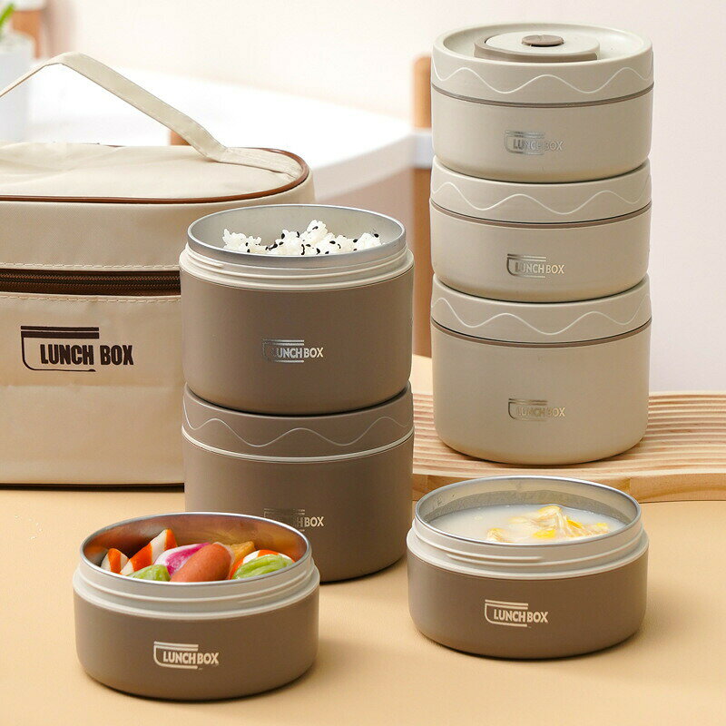 弁当箱 保温弁当箱 お弁当箱 保温 大容量 軽量 レンジ対応 食洗器対応 真空断熱 大容量2段 3段の通勤 運動会 通学 キャンプ 女子 男子 女性 男性 おしゃれ 入園入学 新生活 garude121-10001022 エルラガルデ楽天市場店 サンプル画像2