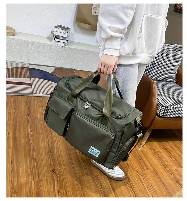 ボストンバッグ　旅行バッグ　ボストン 女の子　大人　バレエ　バッグ キッズ　子供　中学生　プール　水泳　レッスン　カバン　かばん　ギフト旅行　プール　遠足 運動会　ショルダー　収納力　シューズ 1泊 2泊 ポケット 斜め掛け バレエ用品 一泊 二泊 garude121-10019661 エルラガルデ楽天市場店 サンプル画像3