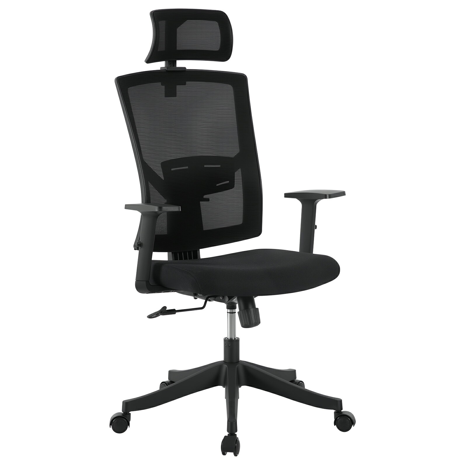 乐天商城 - 【即納】【限定ク一ポン利用で1500円】オフィスチェア 人間工学チェア 高背リクライニング 高通気性メッシュ｜4D可動アームレスト 動的ランバーサポート搭載｜長時間着座快適 デスクチェア ホーム・オフィス兼用 オールブラック