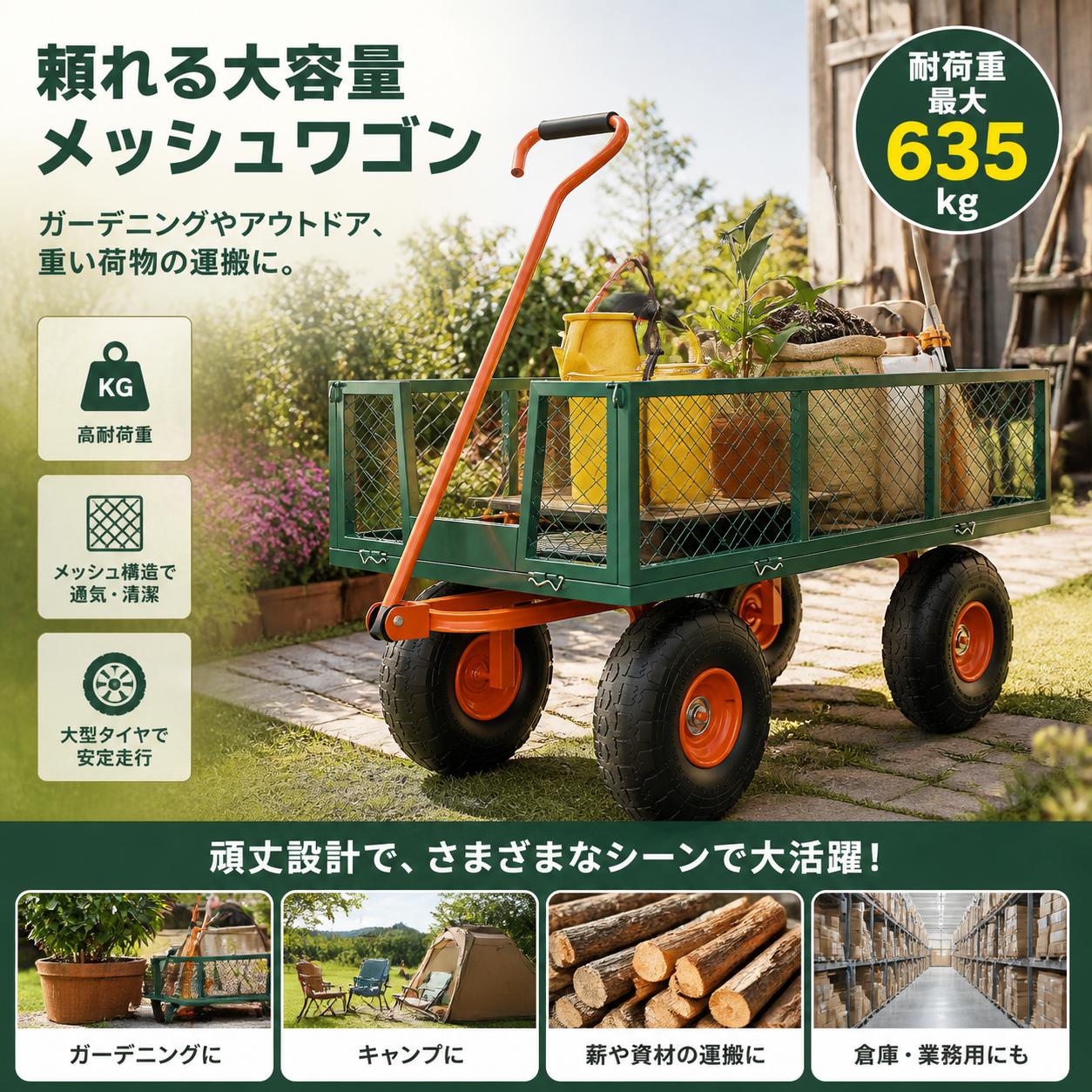 楽天市場】二輪 ガーデンカートの通販