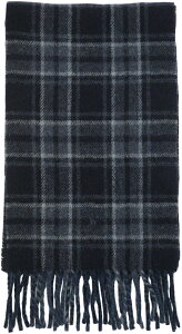 (ラルフローレン) Ralph Lauren ダブルフェイスド バージンウール マフラー イタリア製 ブルー x ネイビー ユニセックス プレゼント wool scarf blue 【あす楽】