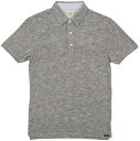 FAHERTY BRAND (t@eB uh)  |Vc ~O[ Y Short Sleeve Heather Polo Charcoal yyz