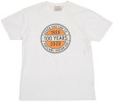 Dehen 1920(f[w) n100N  AJ S vg TVc zCg 100 Year Anniversary Seal Tee White yyz