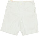 (ダブルアールエル) RRL オフィサーズ チノ ショーツ ホワイト メンズ Officer 039 s Chino Short white 【あす楽】