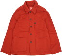 Dehen 1920(f[w) jbg `A R[g bh Y Knit Chore Coat Centennial Forster Red yyz