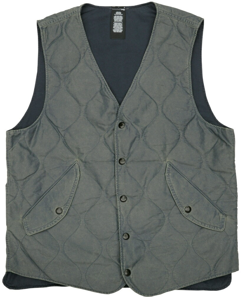 (ダブルアールエル) RRL Haxton リバーシブル ナイロン キルテッド ベスト Reversible Vest 【あす楽】