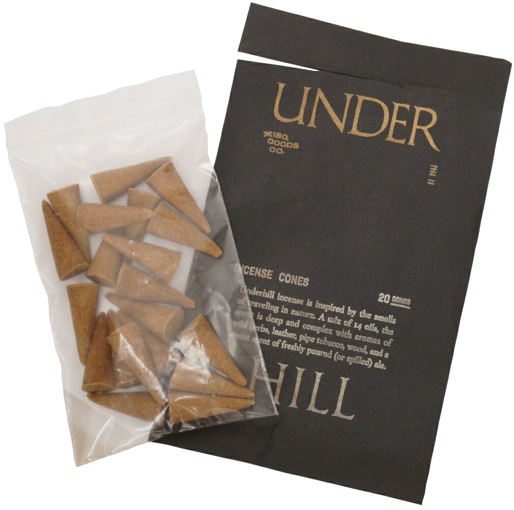 お香のギフト Misc. Goods Co. Underhill インセンス コーン お香 Incense アメリカ製 20個入 プレゼント ギフト ユニセックス メンズ レディース 【あす楽】