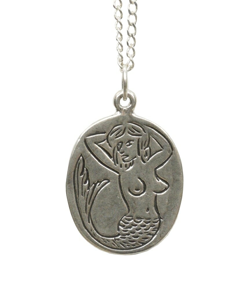 LHN Jewelry(エルエイチエヌ ジュエリー) ハンドメイド マーメイド ネックレス メンズ レディース ユニセックス シルバー製 Mermaid Necklace Silver 【あす楽】