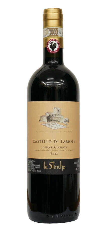 【 独占輸入 】ファットリア ディ ラモレ キャンティクラシコ 『カステッロ ディ ラモレ』 2015 赤ワイン Castello di Lamole