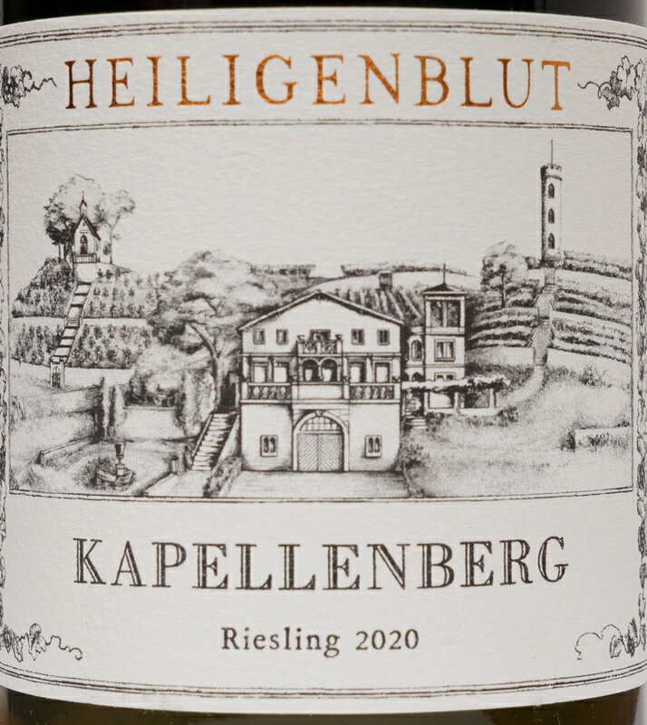 【 限定36本 亜硫酸添加25mg/Lのみ 】 ハイリゲンブリュット カッペルンバーク リースリング 2020 Heiligenblut Kapellenberg Riesling garyu-10004789 GARYU サンプル画像2