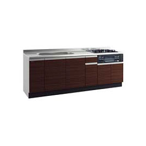 *タカラスタンダード*AIY220 L/R +TN34-60システムキッチン流し台+ガスコンロ P型フラット