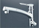 KVK水栓金具 KM5061NCK ビルトイン浄水器用シングルシャワー付混合栓 浄水カートリッジセット別売(4)