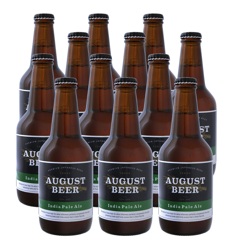 アウグスビール IPA 330ml 12本セット AUGUST BEER：アウグスビール IPA 330ml×12本