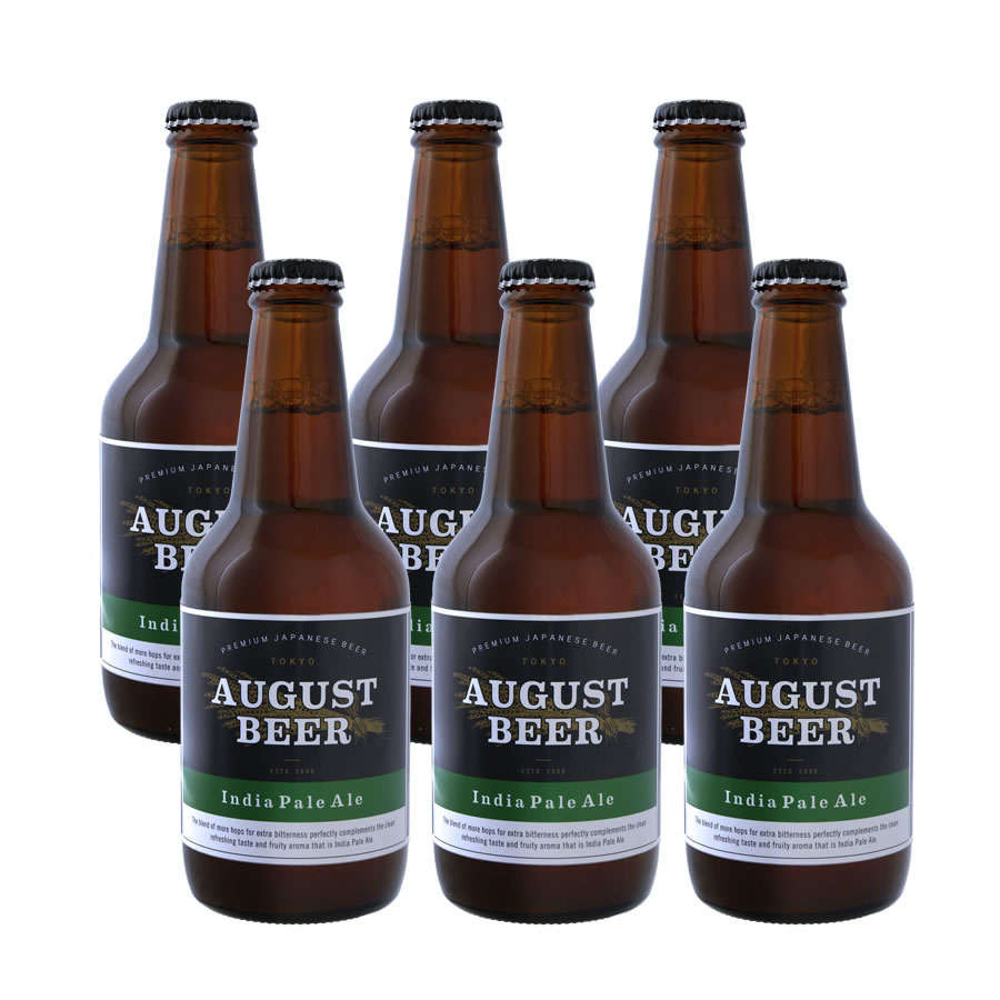 アウグスビール IPA 330ml 6本セット AUGUST BEER：アウグスビール IPA 330ml×6本