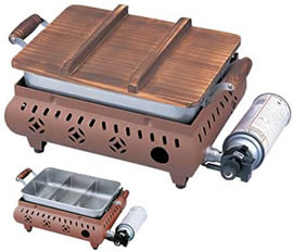 食卓がおでん屋台に早変わり。わが家の味を楽しもう！カセットガス式のおでん専用器。3～4人前