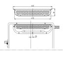 排気カバー WOP-3301 RUF-K205,K245,K206,K246SAW,RUF-ME2406SAW,AW用
