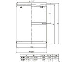 H33-K450 ノーリツ 450 配管カバー