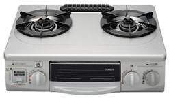 *サンウェーブ*RTSS336WNSL ガスコンロ・ガステーブル [フッ素天板] 片面焼グリル搭載モデル