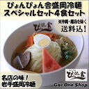 《送料込》大人気　ぴょんぴょん舎盛岡冷麺スペシャル4食セット