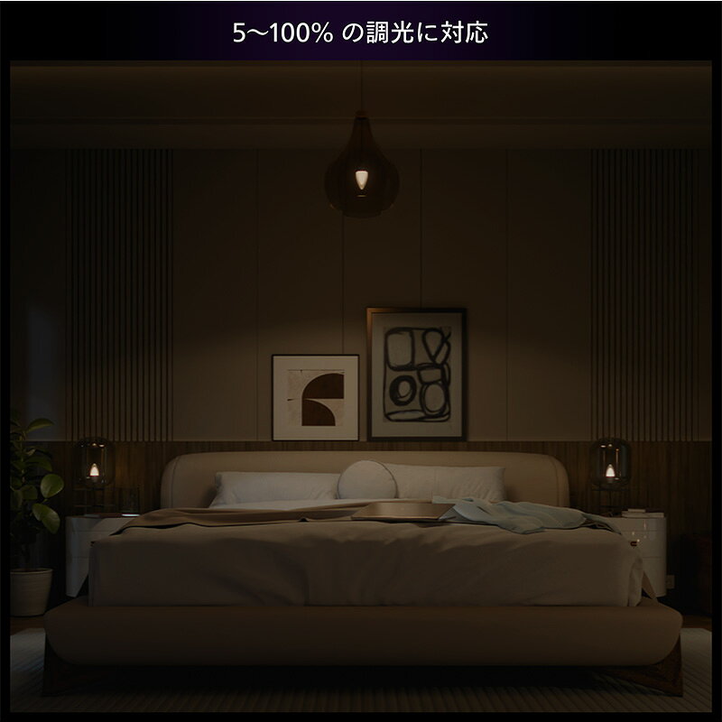 ＼10月限定！最大100％ポイントバック！※要エントリー／【正規取扱店】Philips Hue ホワイト LED電球 E17 40W形相当 スマート電球 調光 Alexa Google Home対応 スマートホーム 間接照明 PH17WH1-SU (2)