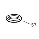NK-スプレヤー部品　57　ポンプ管用ガスケット