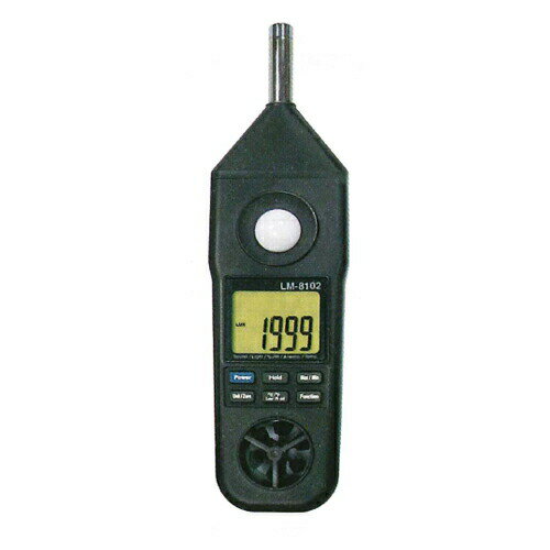 マルチ環境測定器　LM-8102　風速・温湿・照度・騒音　マザーツール