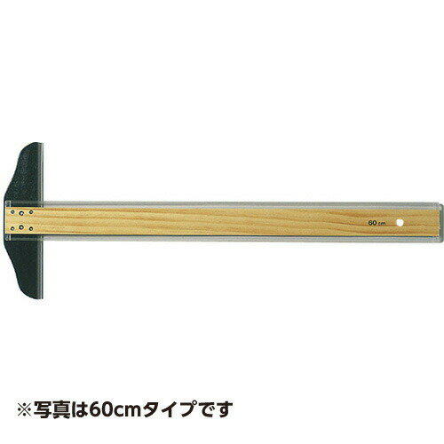 [個人宅宅配不可]T型定規 90cm 透明両セル LST-90C
