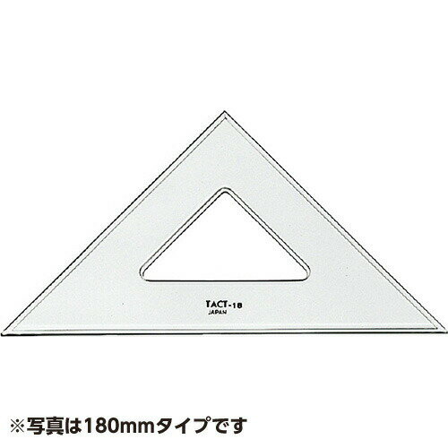 角度精度±1.6°以内という高精度です。 片面エッジ付で鉛筆用、インク用と使い分けできます。 目の疲れにくいグレースモーク色のアクリル樹脂製です。 【仕様】 製品コード:24S 仕様:240mm 厚さ2.0mm ■備考 ※メーカー直送品のため代金引換がご利用いただけません。アイコンについてはこちらを参照