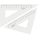 タクト三角定規(目盛付) 150mm 厚さ1.5mm(目盛120mm) 15SG