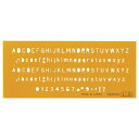 テンプレート 英字数字 L-B
