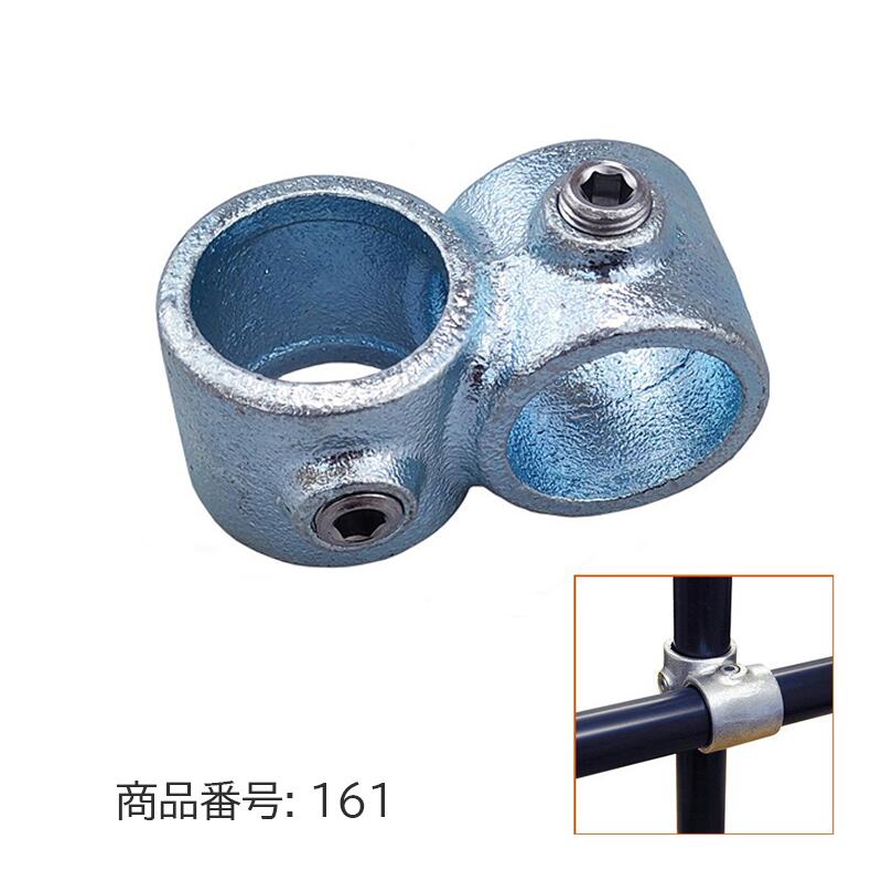 Rakuten - 32 ～ 34mm 単管パイプ ジョイント 十字 2本貫通 組立 D32-161