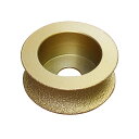 厚さ選択 外径 74mm 研削 半円 ダイヤモンドホイール 大理石 花崗岩 研削
