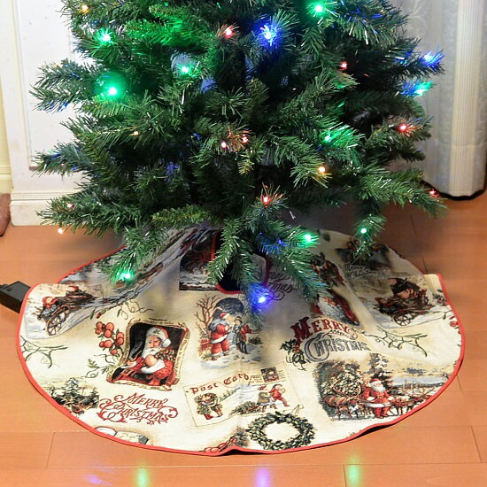 最安値 クリスマスツリースカート ドイツ製 ノスタルジック 直径90cm 送料無料 Www Fisiocrem Com