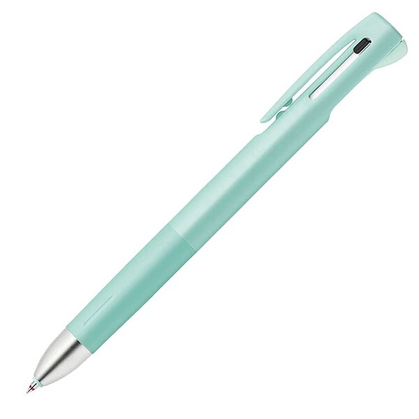 多機能ペン ブレン 2+S 0.7mm ブルーグリーン エマルジョンボールペン 2色 黒 赤 シャープペン ゼブラ - メール便対象