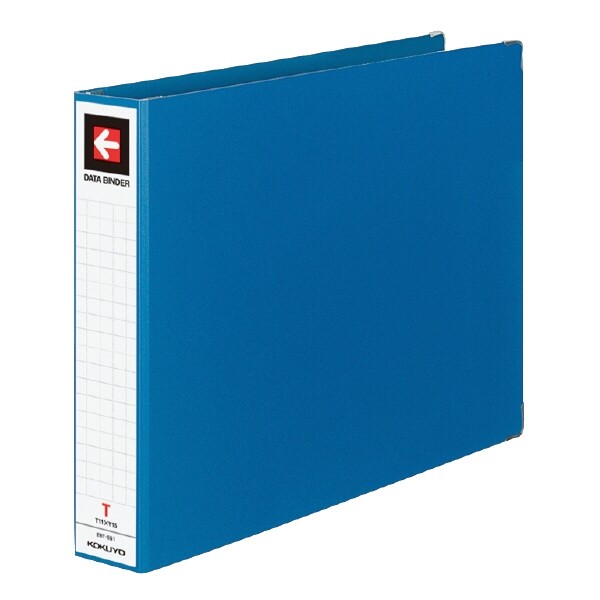 コクヨ データバインダーT 45mmとじ 縦11X横15 22穴 青 - メール便不可