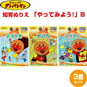 アンパンマン 知育ぬりえ やってみよう! 3冊セット B おえかき/めいろ/こうさく 幼児 子供 サンスター文具 - メール便対象